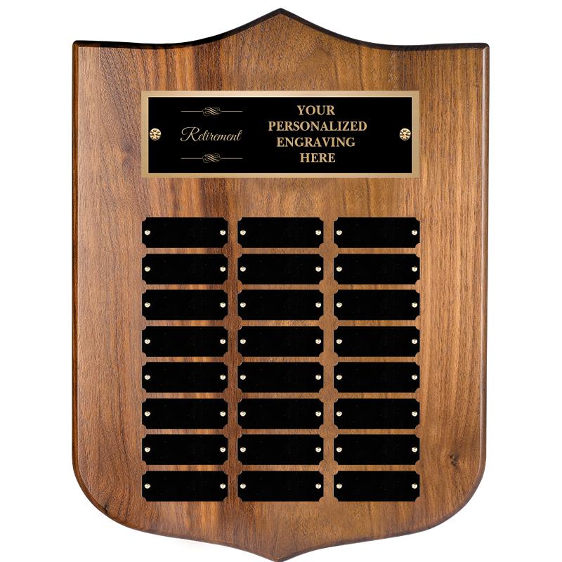 24PLATE-GENUINE WALNUT PERP PQ