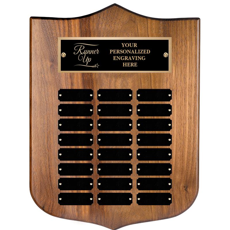 24PLATE-GENUINE WALNUT PERP PQ