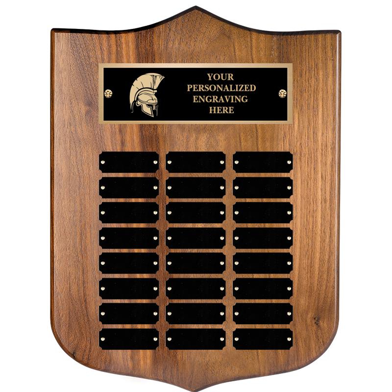 24PLATE-GENUINE WALNUT PERP PQ