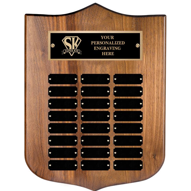 24PLATE-GENUINE WALNUT PERP PQ