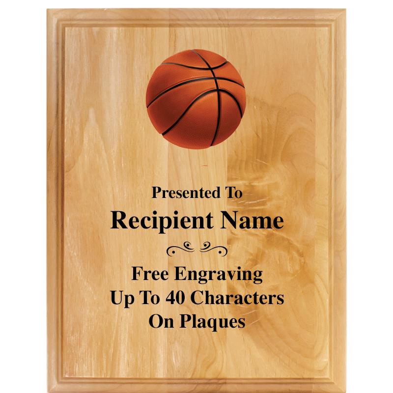 7"X9" ALDER WOOD PLAQUE