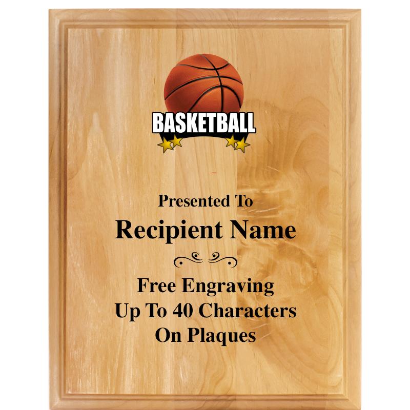 7"X9" ALDER WOOD PLAQUE