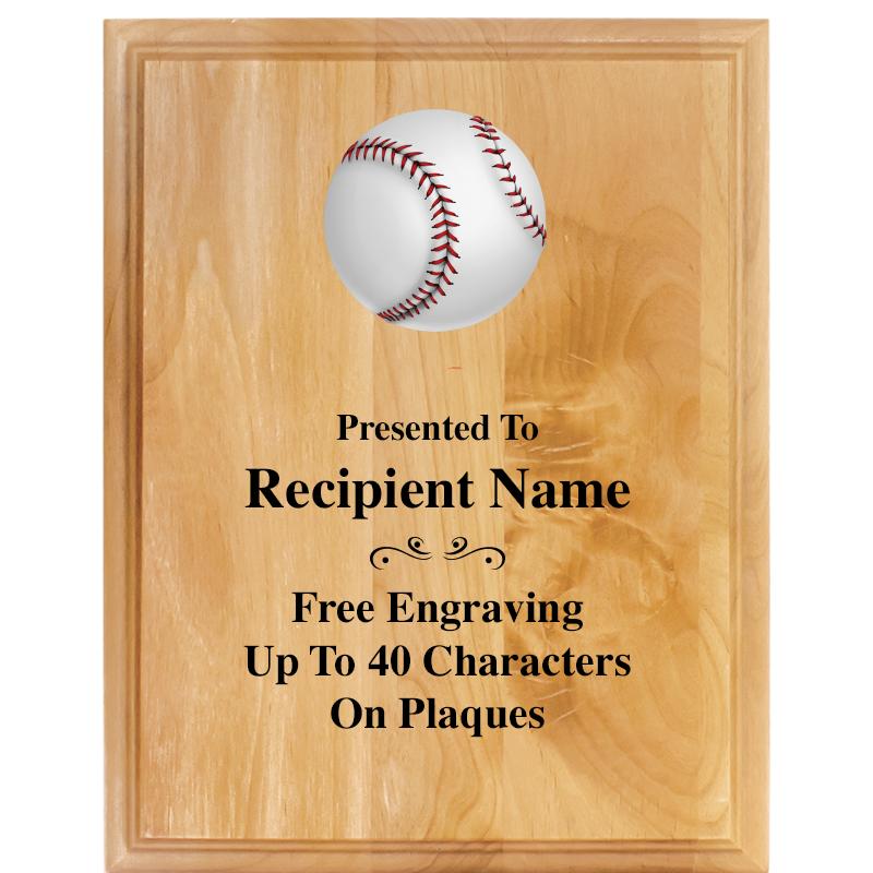 7"X9" ALDER WOOD PLAQUE