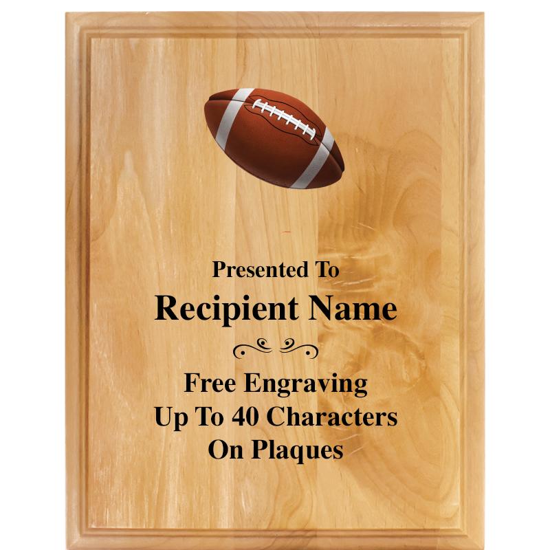 7"X9" ALDER WOOD PLAQUE