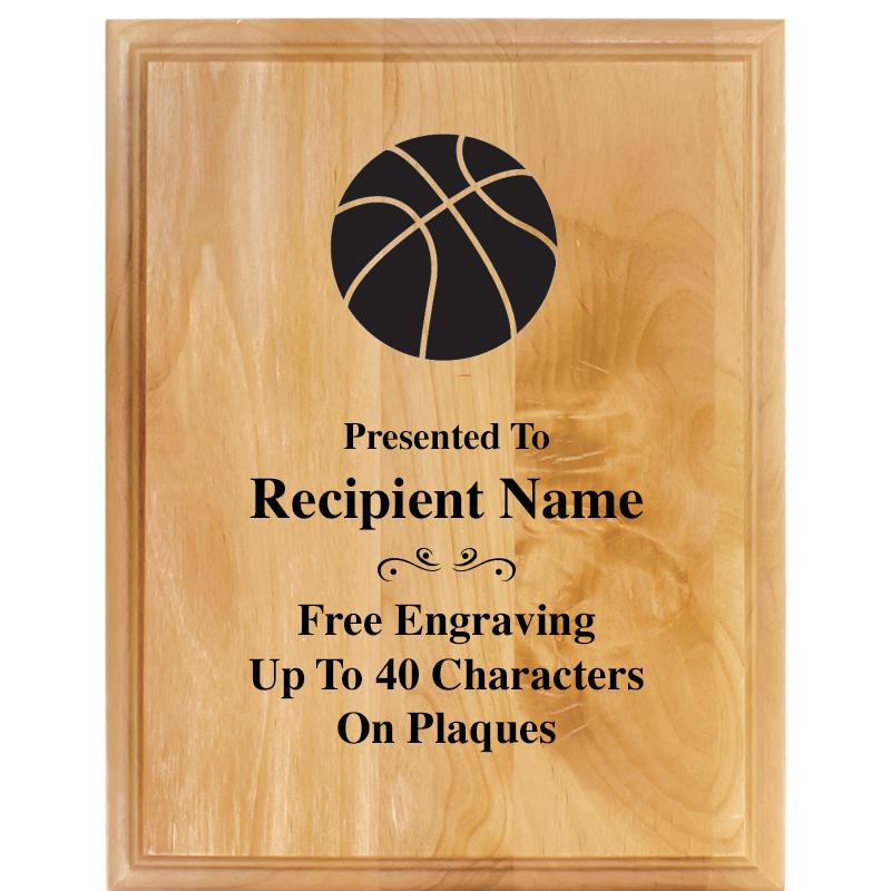 7"X9" ALDER WOOD PLAQUE