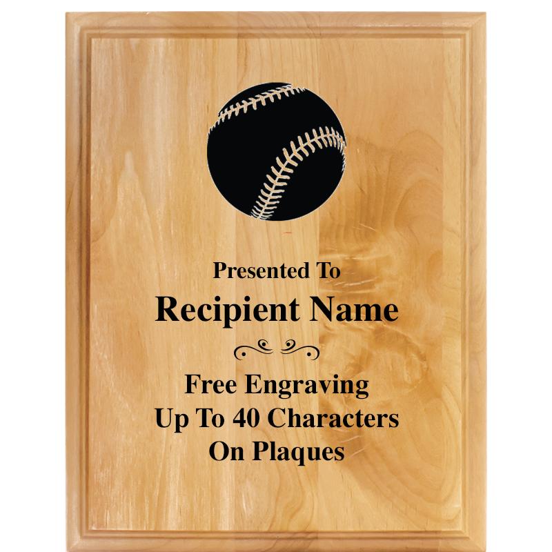 7"X9" ALDER WOOD PLAQUE