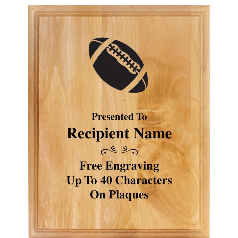 7"X9" ALDER WOOD PLAQUE