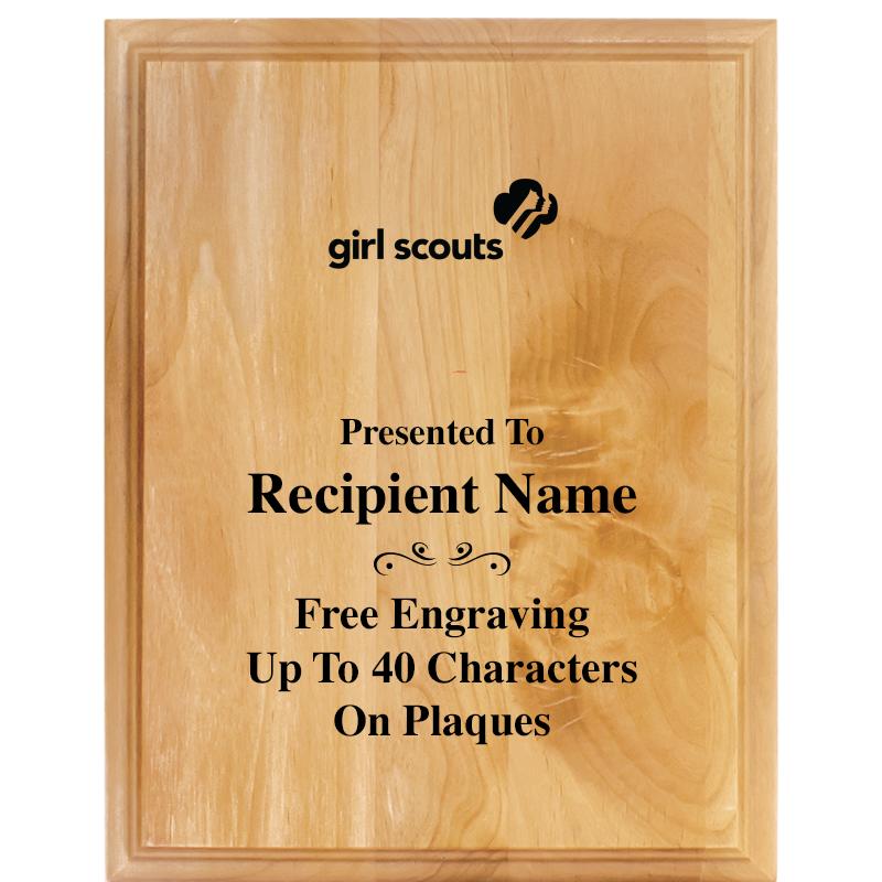 7"X9" ALDER WOOD PLAQUE