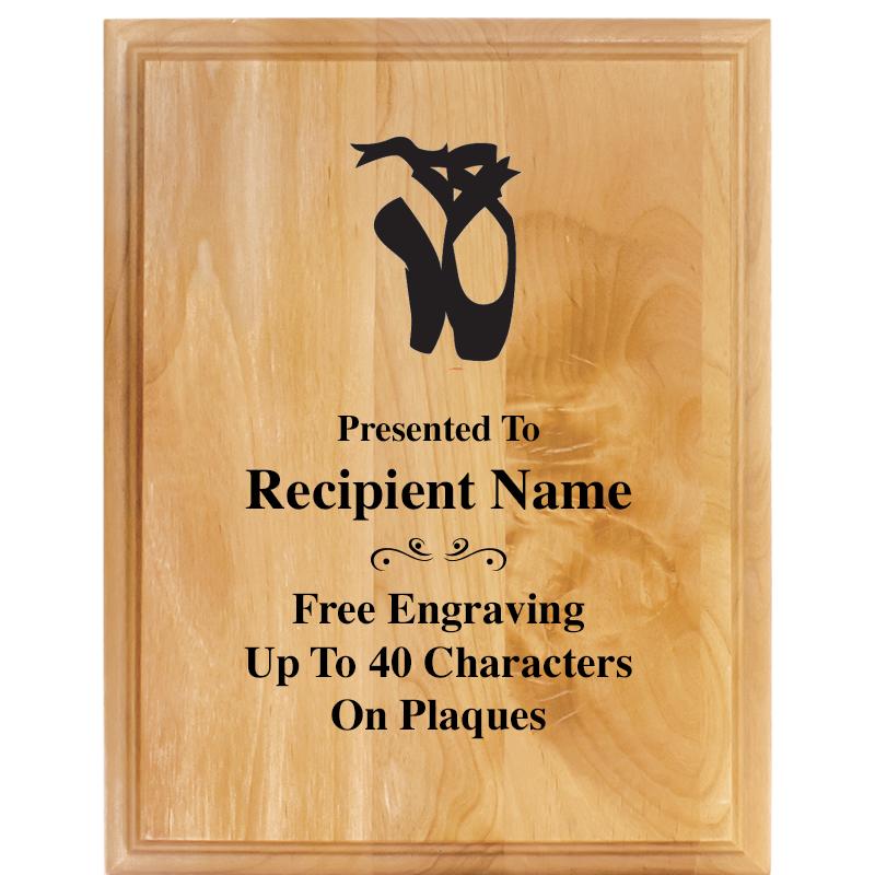 7"X9" ALDER WOOD PLAQUE