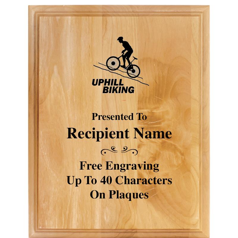 7"X9" ALDER WOOD PLAQUE