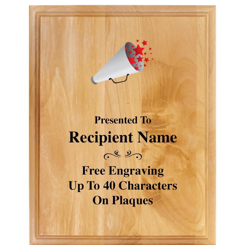 7"X9" ALDER WOOD PLAQUE