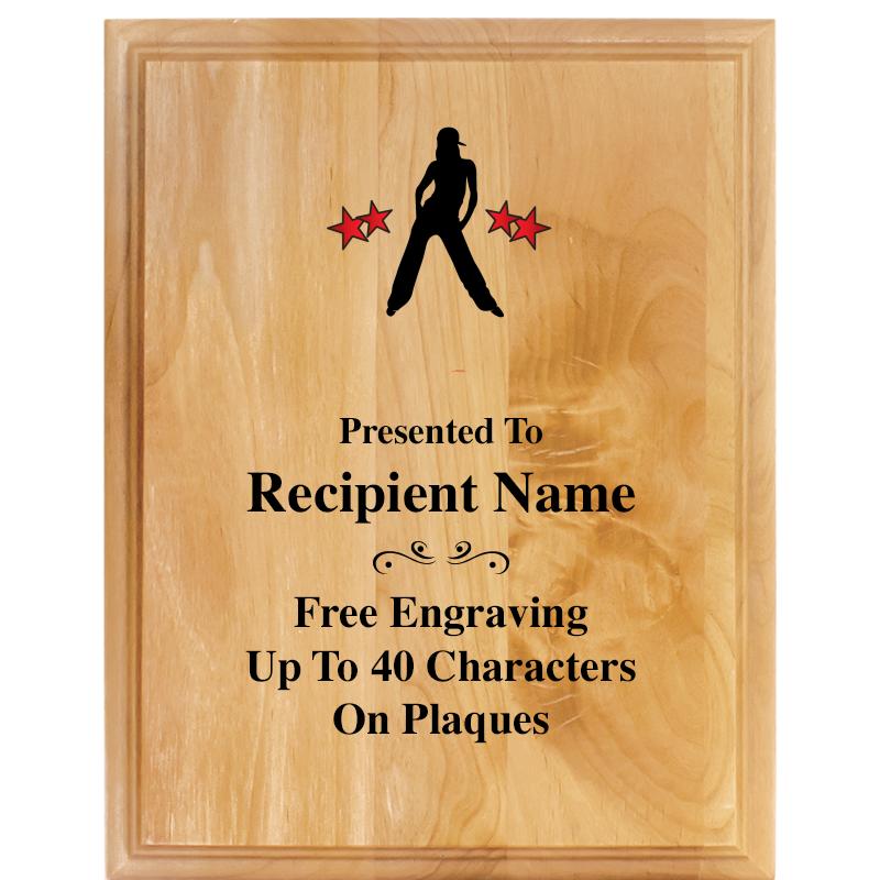 7"X9" ALDER WOOD PLAQUE