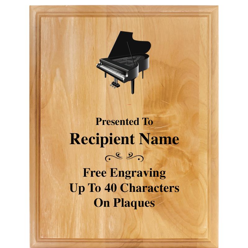 7"X9" ALDER WOOD PLAQUE