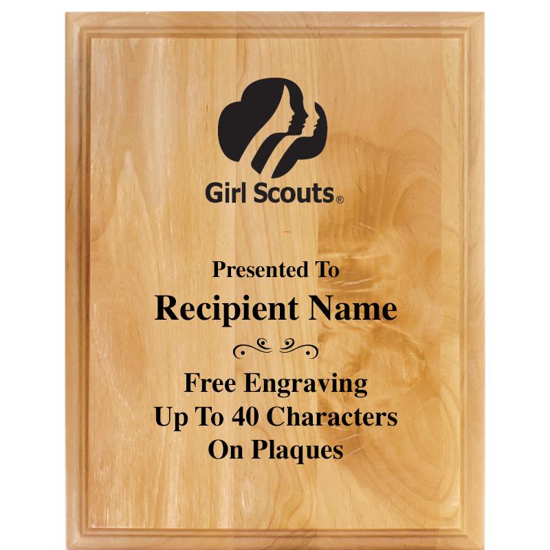 7"X9" ALDER WOOD PLAQUE