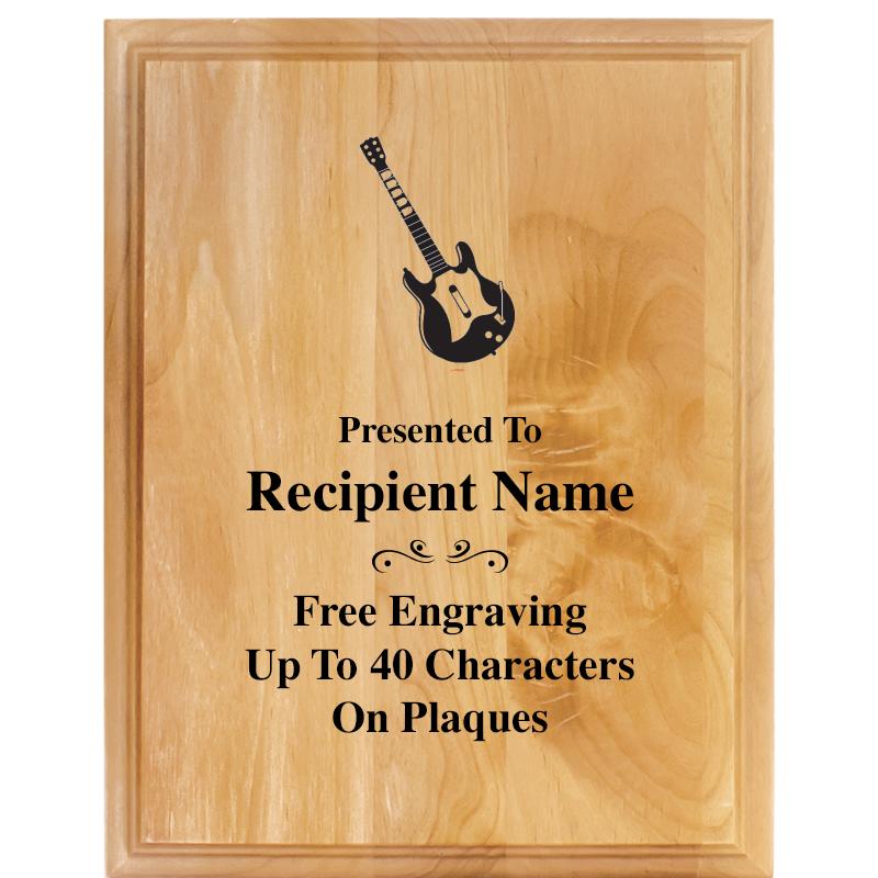 7"X9" ALDER WOOD PLAQUE