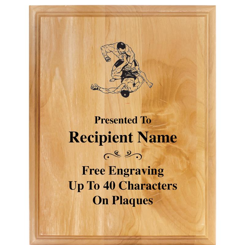 7"X9" ALDER WOOD PLAQUE