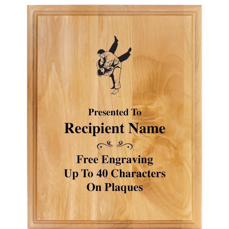 7"X9" ALDER WOOD PLAQUE