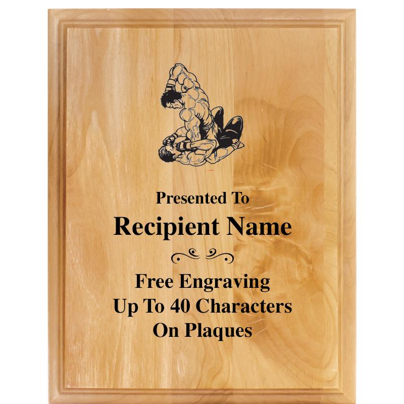 7"X9" ALDER WOOD PLAQUE