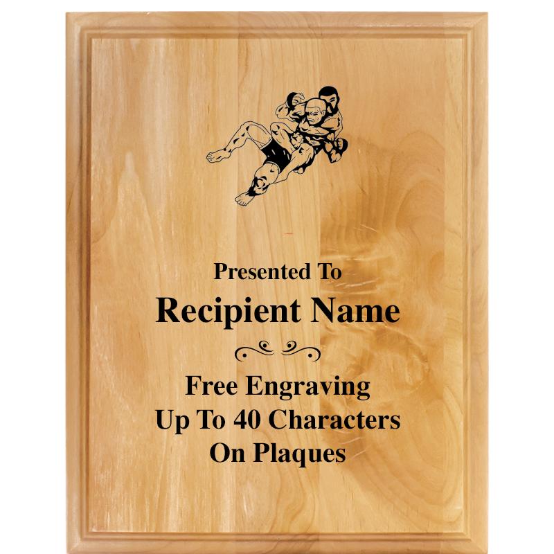 7"X9" ALDER WOOD PLAQUE