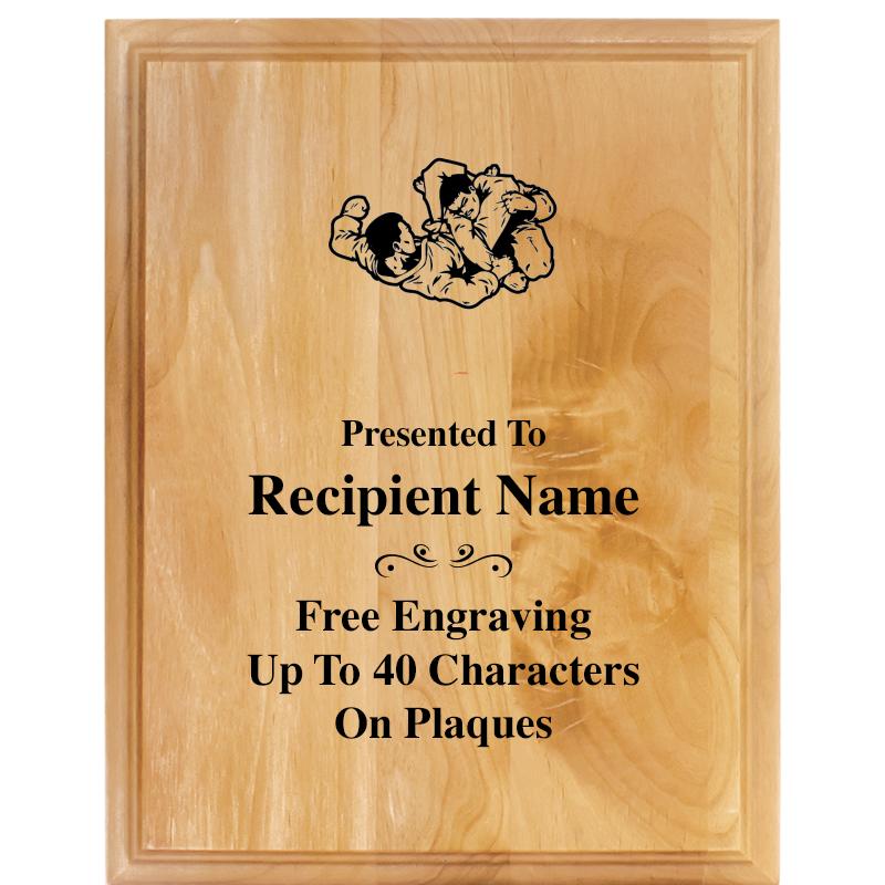 7"X9" ALDER WOOD PLAQUE