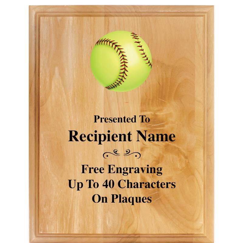 7"X9" ALDER WOOD PLAQUE