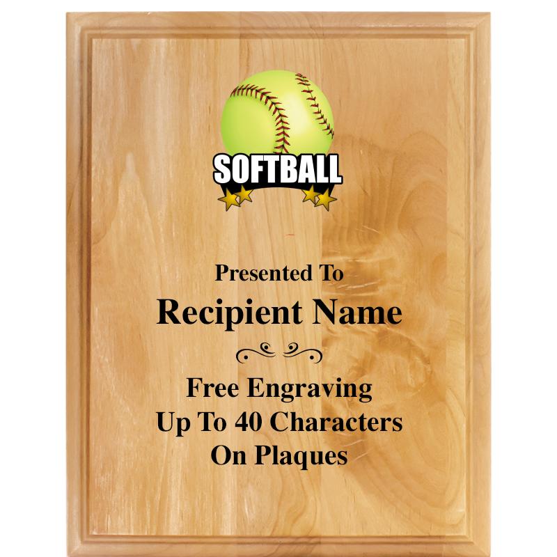 7"X9" ALDER WOOD PLAQUE