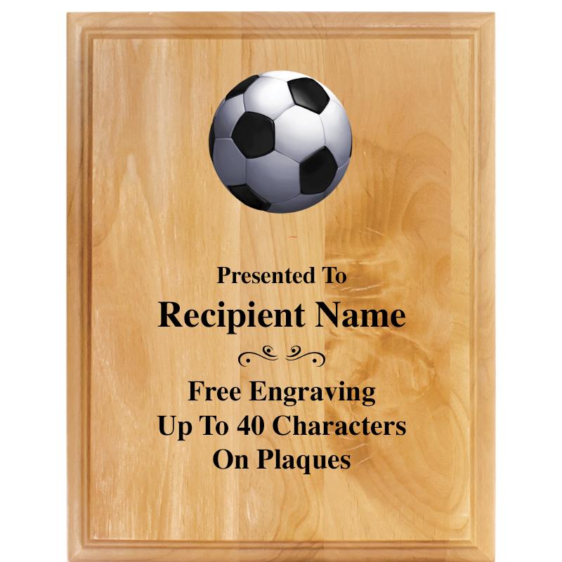 7"X9" ALDER WOOD PLAQUE