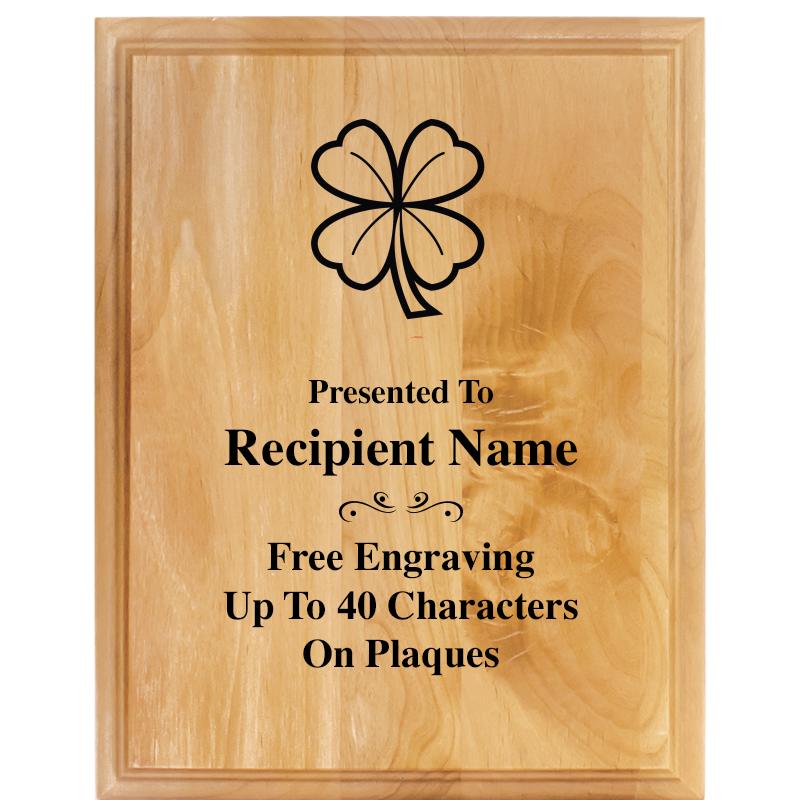 7"X9" ALDER WOOD PLAQUE