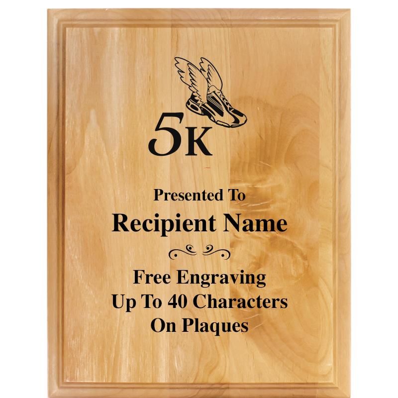 7"X9" ALDER WOOD PLAQUE