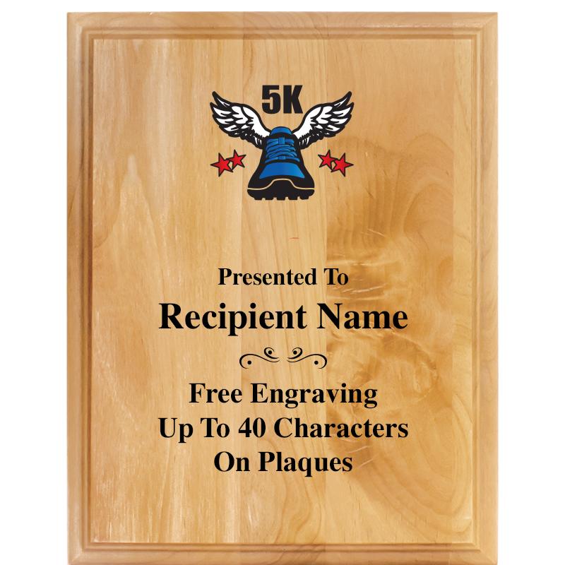 7"X9" ALDER WOOD PLAQUE