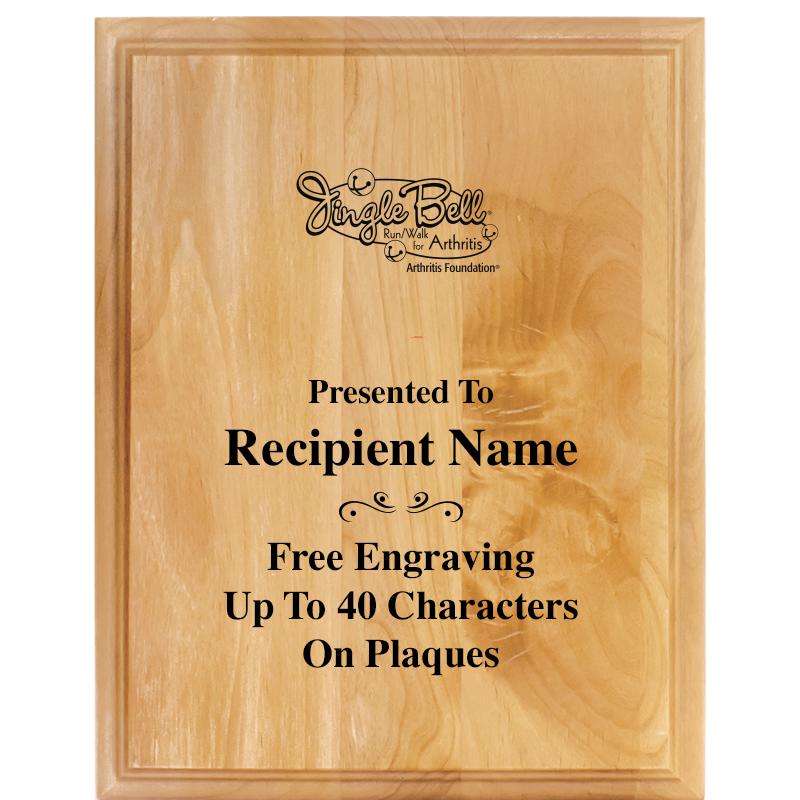 7"X9" ALDER WOOD PLAQUE