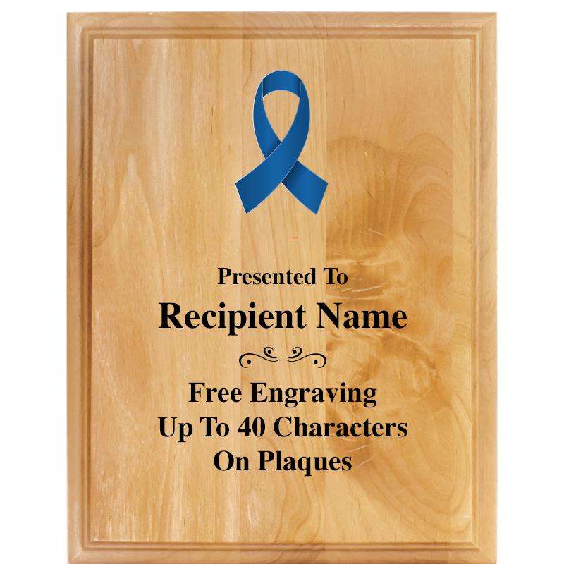 7"X9" ALDER WOOD PLAQUE