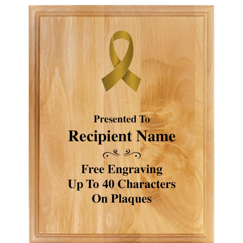 7"X9" ALDER WOOD PLAQUE