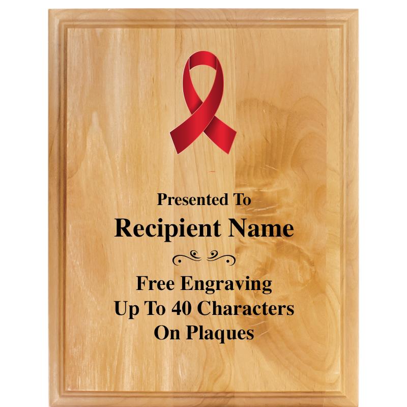 7"X9" ALDER WOOD PLAQUE