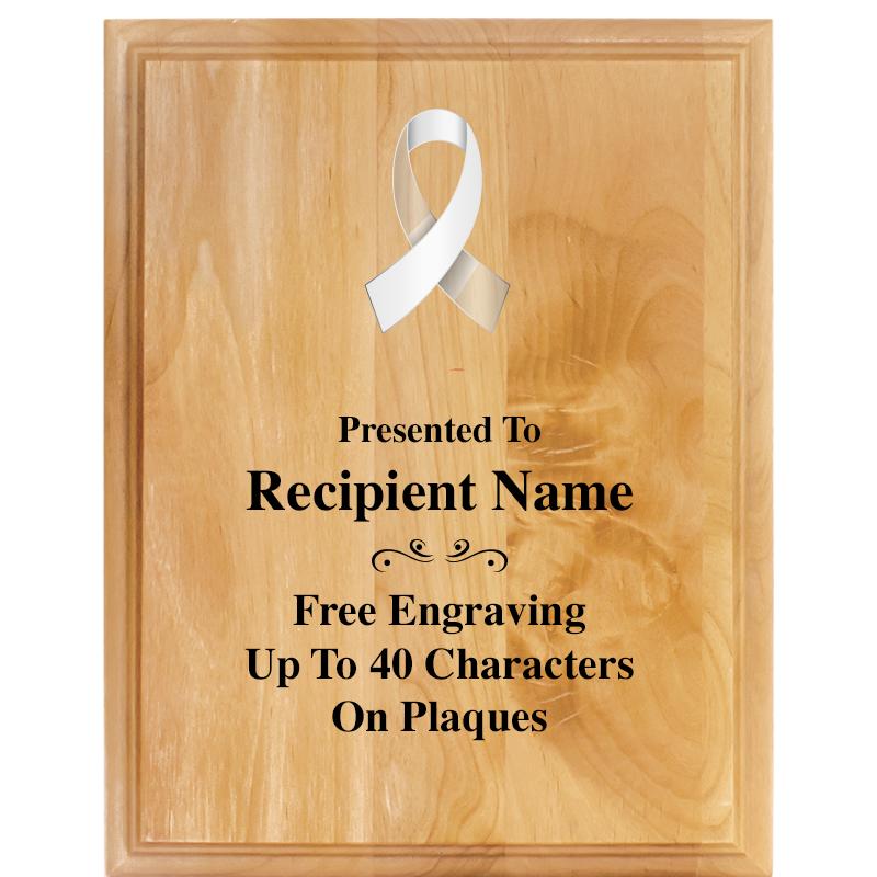 7"X9" ALDER WOOD PLAQUE