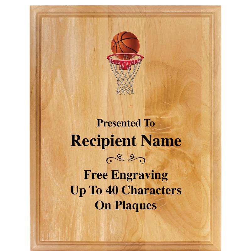 7"X9" ALDER WOOD PLAQUE