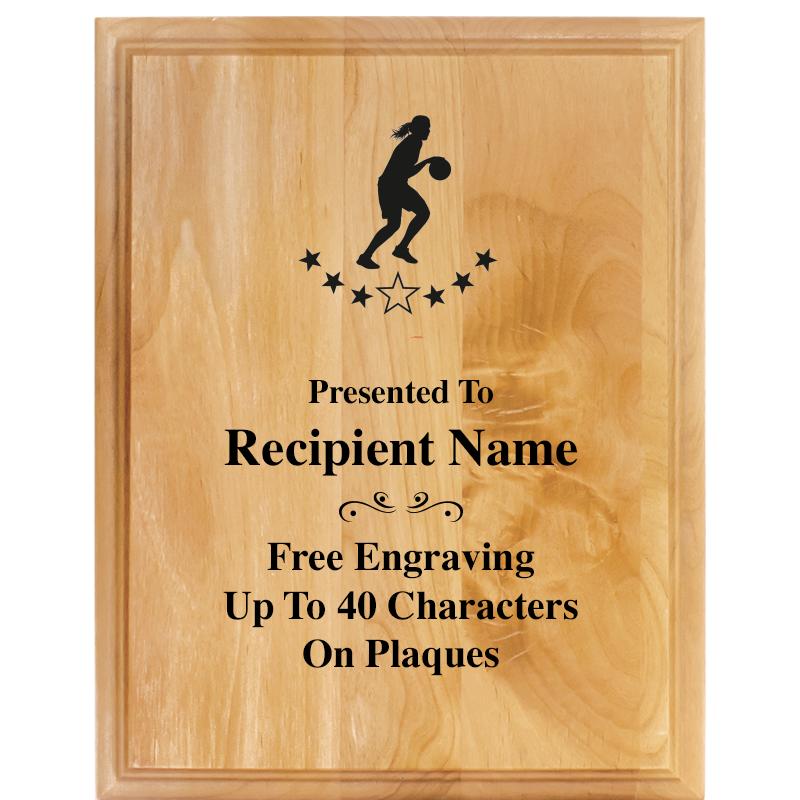 7"X9" ALDER WOOD PLAQUE