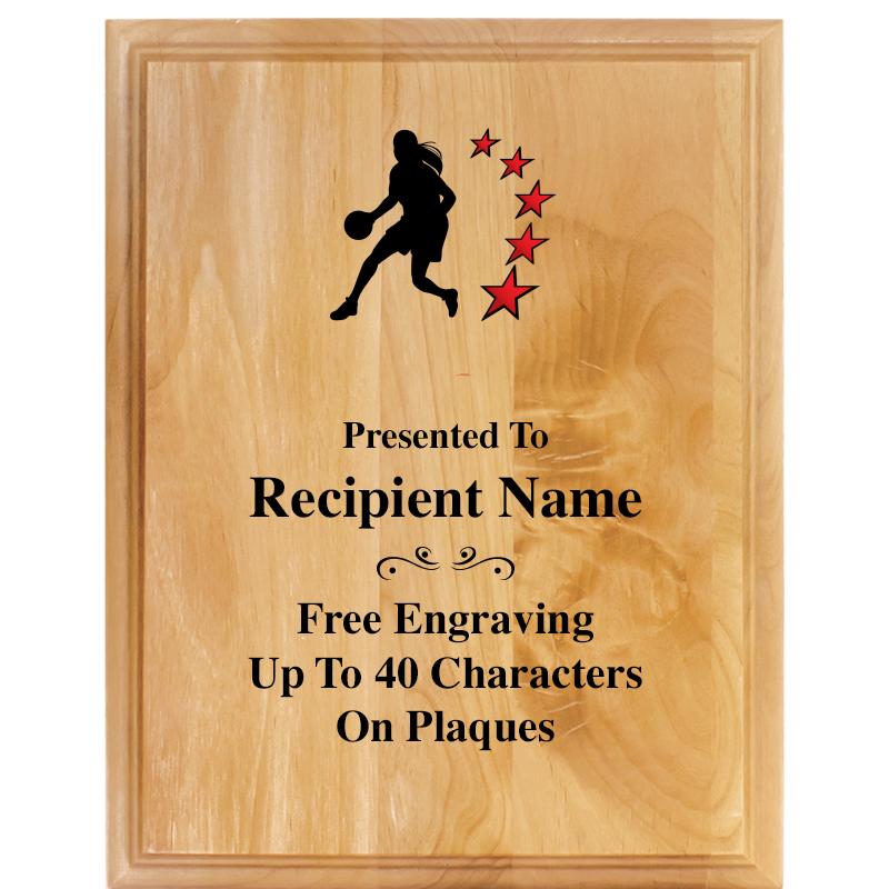 7"X9" ALDER WOOD PLAQUE