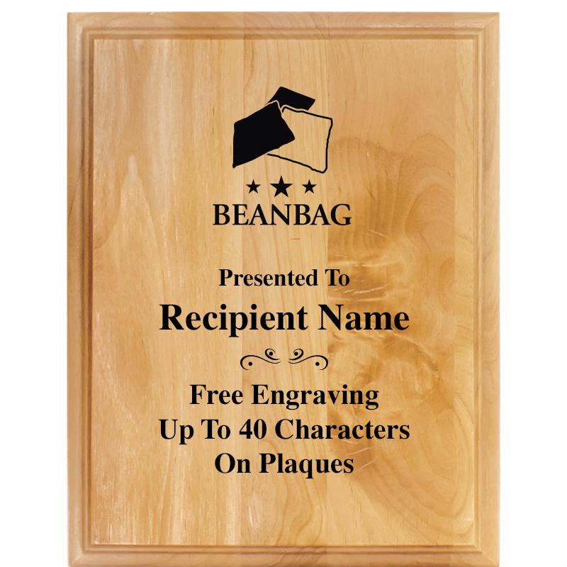 7"X9" ALDER WOOD PLAQUE