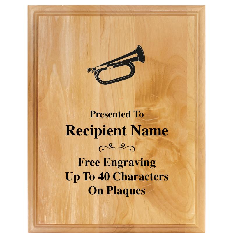 7"X9" ALDER WOOD PLAQUE