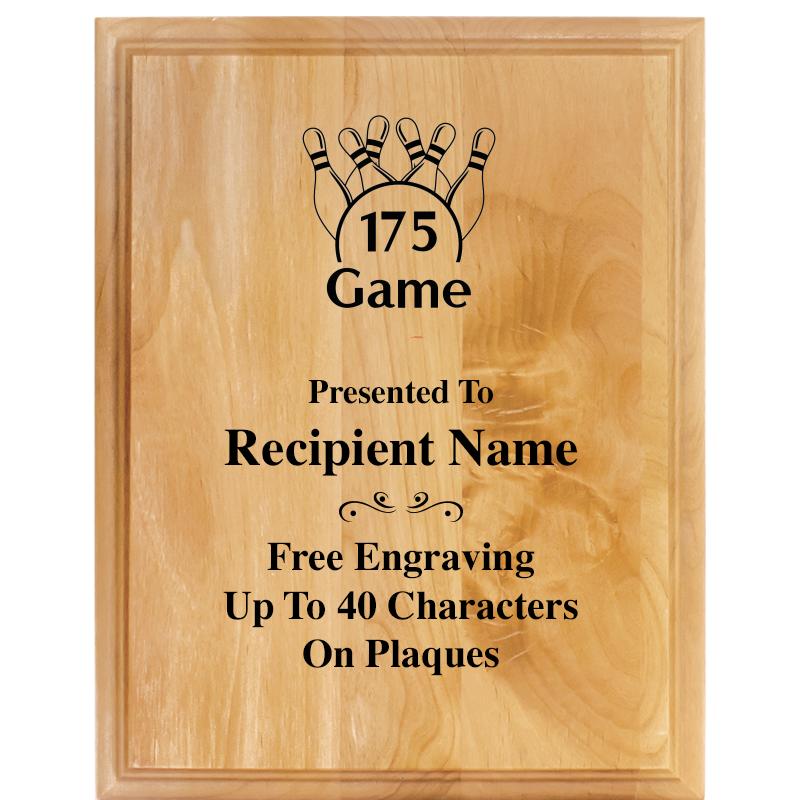 7"X9" ALDER WOOD PLAQUE