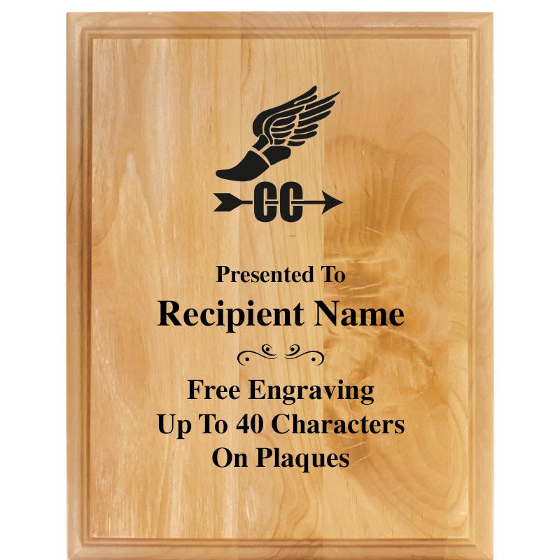 7"X9" ALDER WOOD PLAQUE