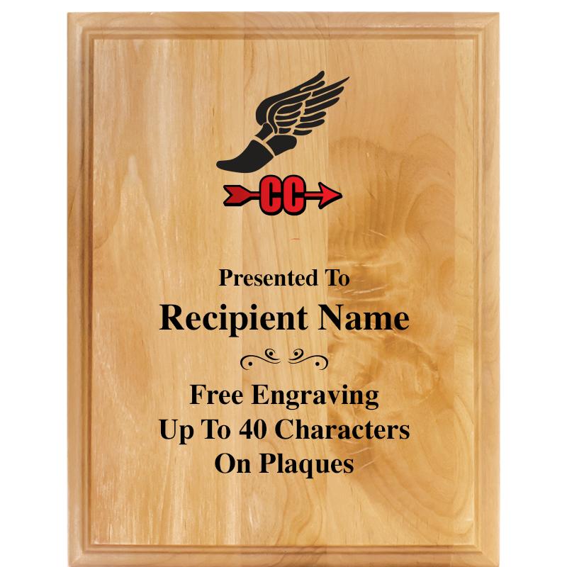 7"X9" ALDER WOOD PLAQUE