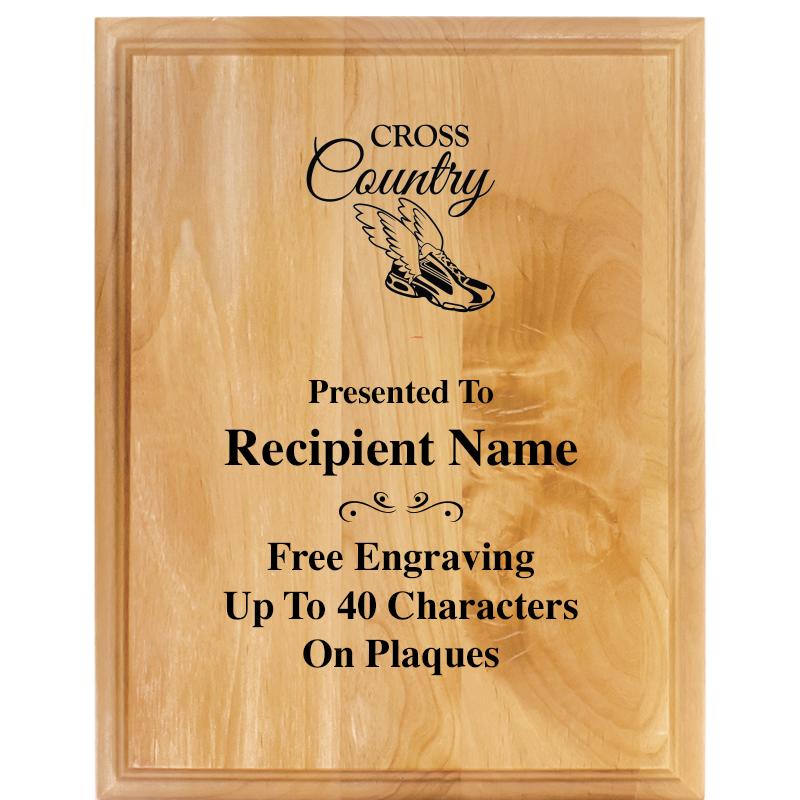 7"X9" ALDER WOOD PLAQUE