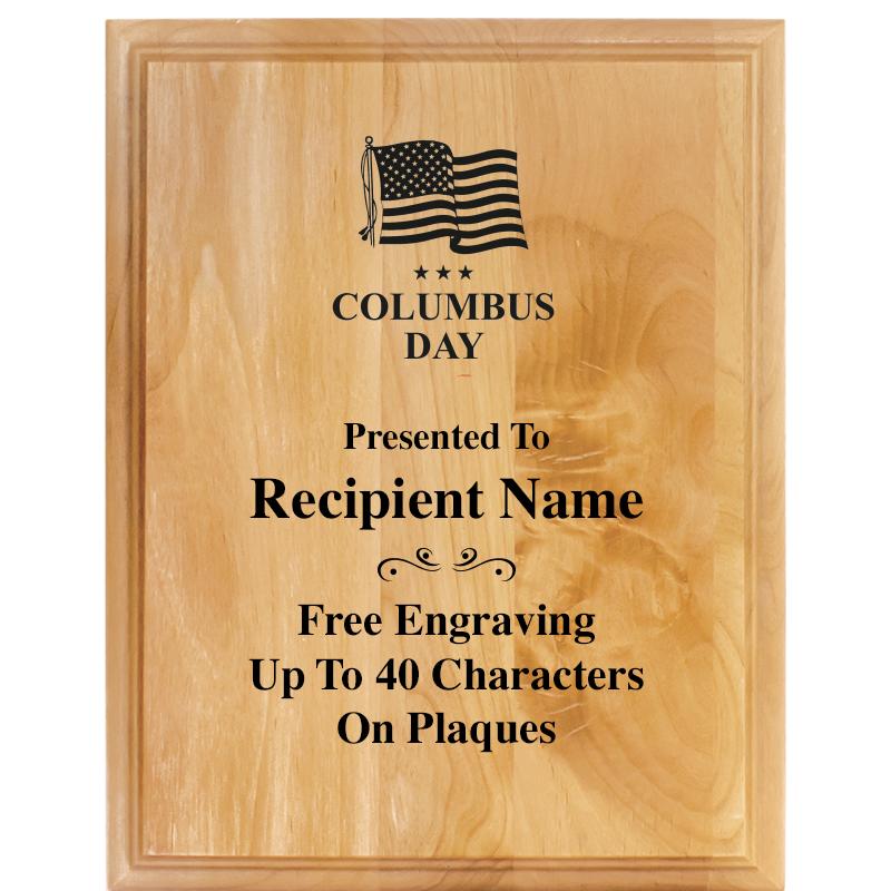 7"X9" ALDER WOOD PLAQUE