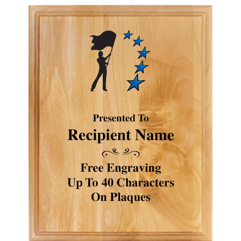 7"X9" ALDER WOOD PLAQUE