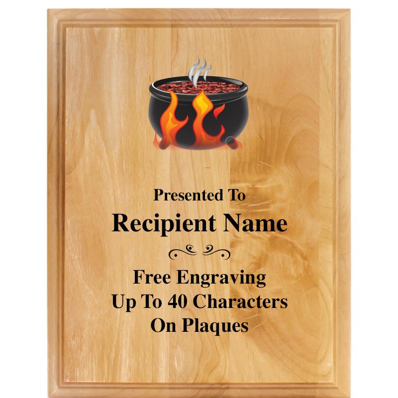 7"X9" ALDER WOOD PLAQUE