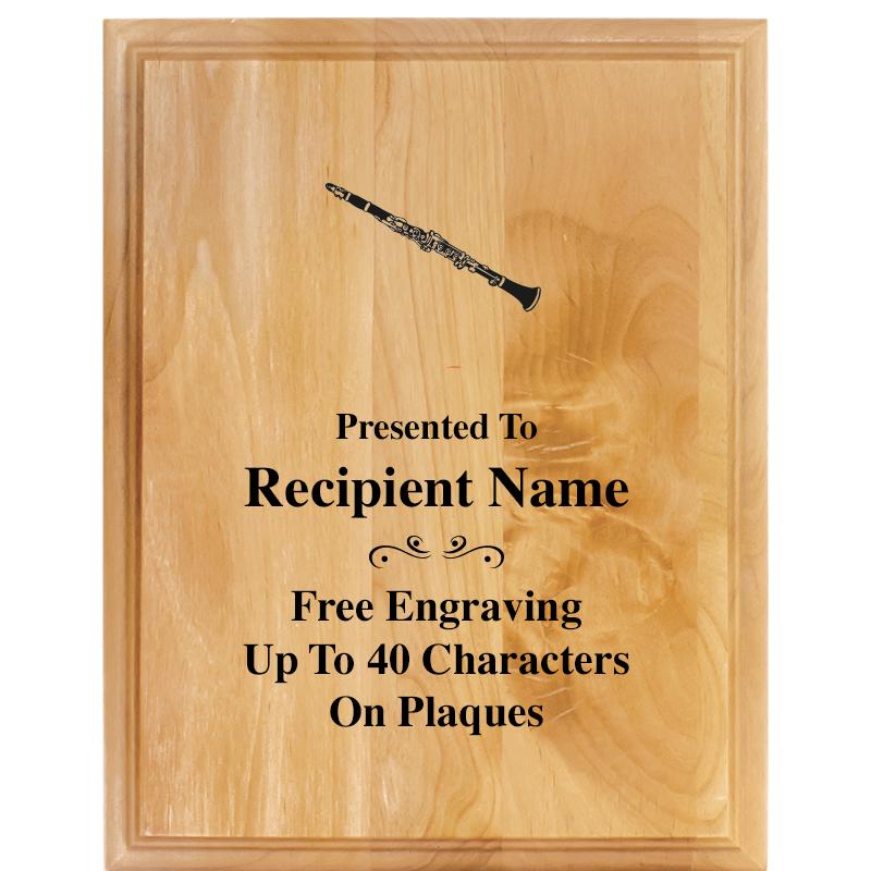 7"X9" ALDER WOOD PLAQUE