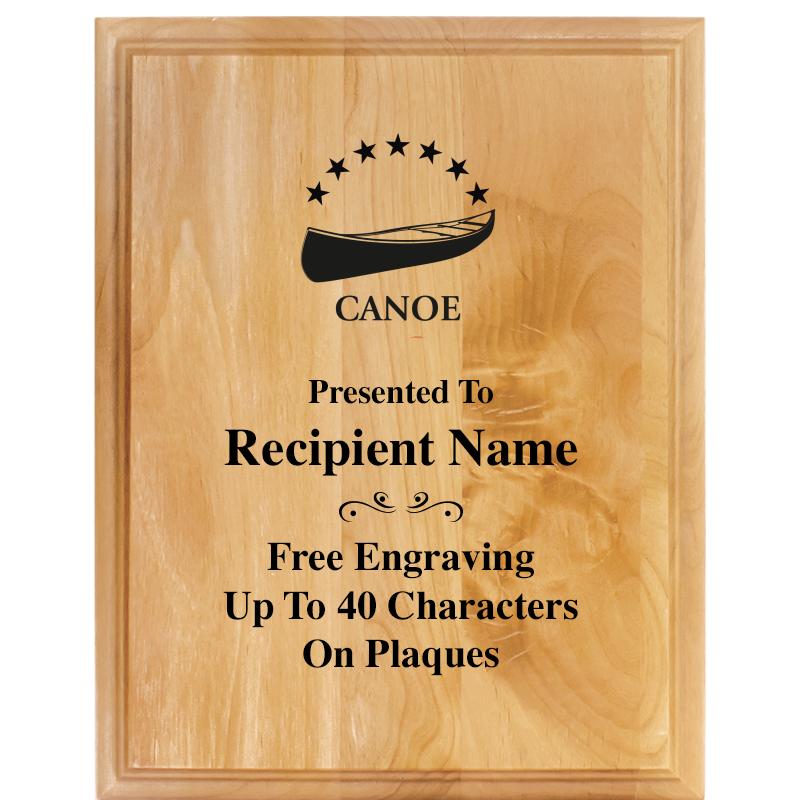 7"X9" ALDER WOOD PLAQUE