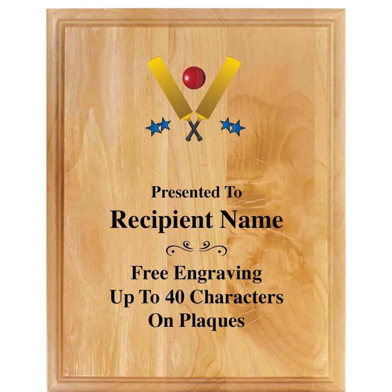 7"X9" ALDER WOOD PLAQUE